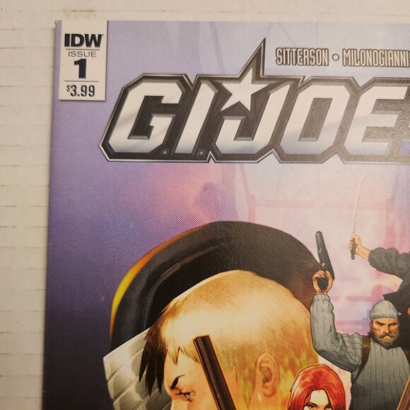 G.I. Joe #1 (2016) IDW, Vol. 5, Ariel Olivetti Cvr, NM - Picture 3 of 14